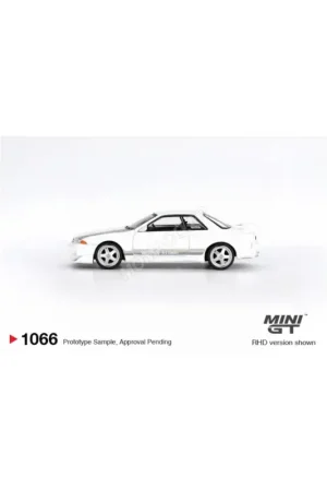 Fabrieksprijs Nissan skyline gt-r (r32) veilside combat ci 2011 white (blister edition) (rhd) Miniatuur