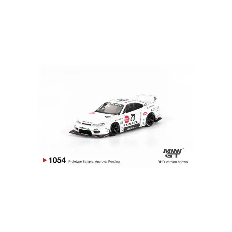 Hoge Kwaliteit Nissan silvia s15 lb-super silhouette 23 athlete 2024 (rhd) Miniatuur