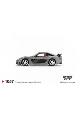 Bestseller Mazda rx7 (fd3s) veilside 2011 gray “fortune grey” (blister edition) (lhd) Miniatuur