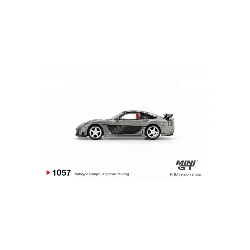 Bestseller Mazda rx7 (fd3s) veilside 2011 gray “fortune grey” (blister edition) (lhd) Miniatuur