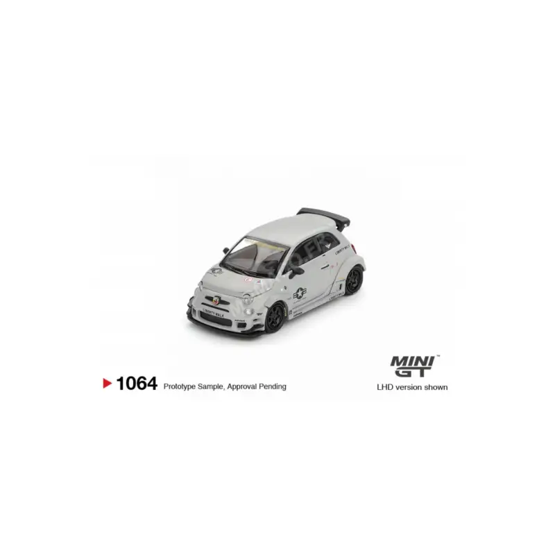 Fiat abarth 595 "lb-works x abas works" fighters 2024 (lhd) Miniatuur Premium