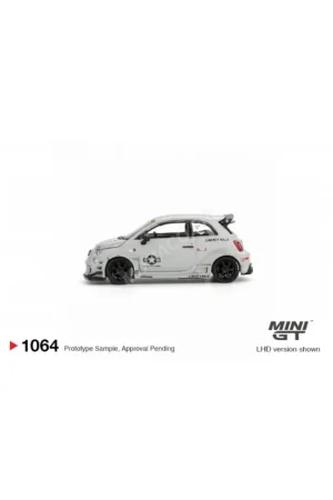 Express Levering Fiat abarth 595 "lb-works x abas works" fighters 2024 (blister edition) (lhd) Miniatuur