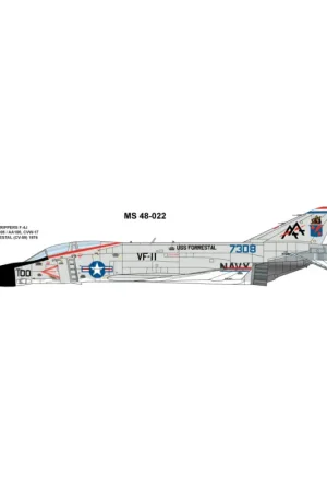 McDonnell F-4J Phantom VF-11 RED RIPPERS 1976 Actieprijs