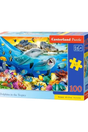 Hete Deal Dolphins in the tropics Puzzel