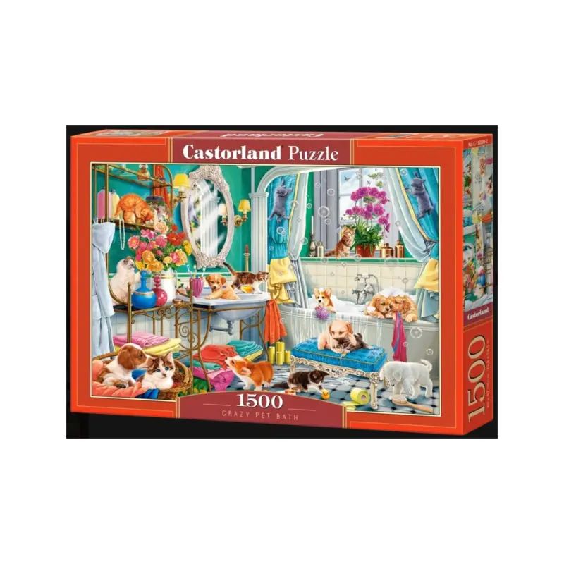 Beperkt Aanbod Crazy pet bath Puzzel