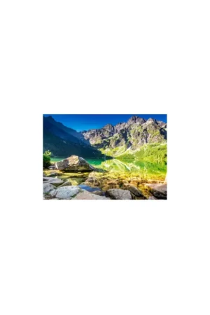 Sunrise at morskie oko tatras poland Puzzel Fabrieksprijs