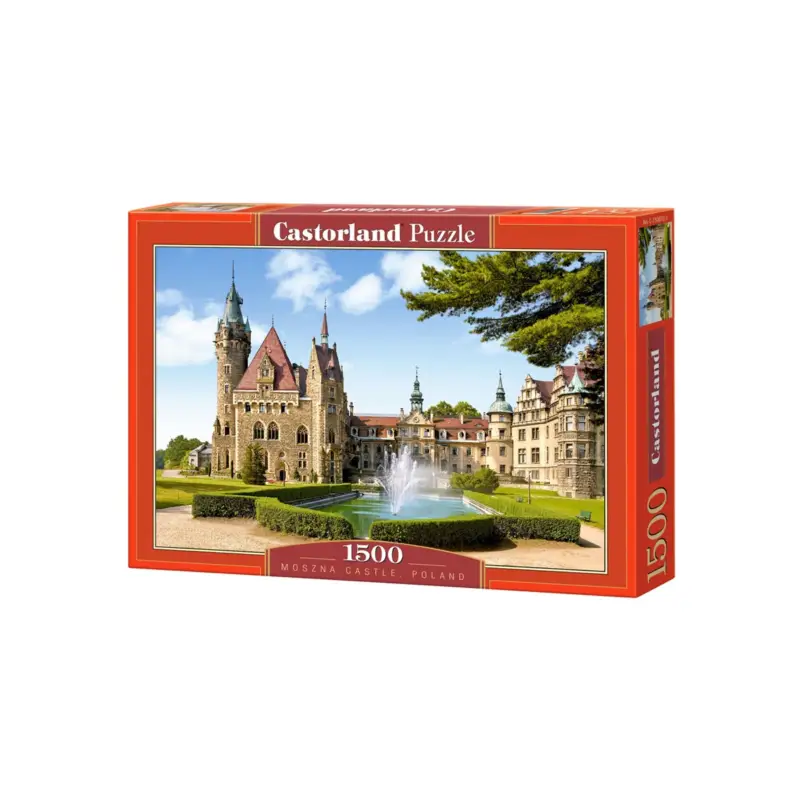 Puzzel 1500 pc moszna castle poland Meest Verkocht