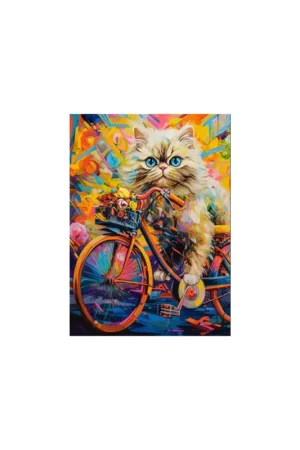 Hoge Kwaliteit Kitten's floral ride Puzzel