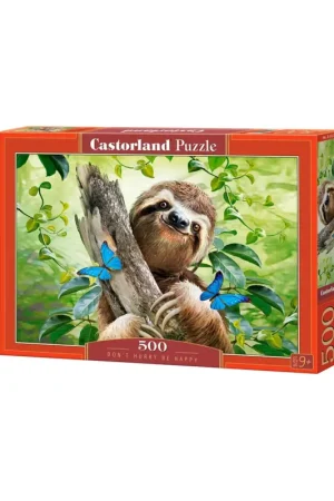 Premium Puzzel 0500 pc don't hurry be happy