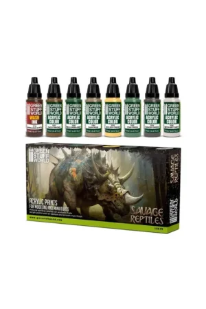 Paint set - savage reptiles Acrylverf Rechtstreeks Van De Fabrikant