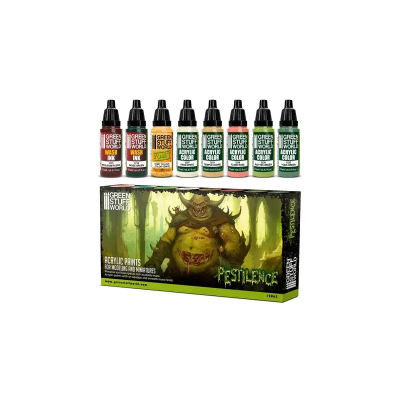 Rechtstreeks Van De Fabrikant Paint set - pestilence Acrylverf