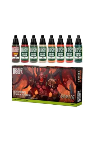 Paint set - skulls & blood Acrylverf Koop Online