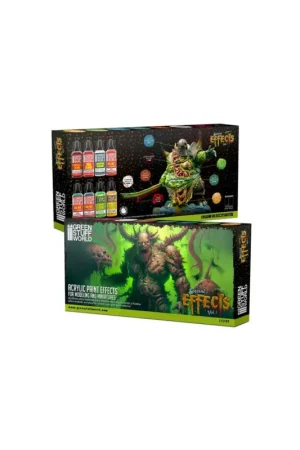 Populair Paint set special effects vol. 1 box x8 Acrylverf