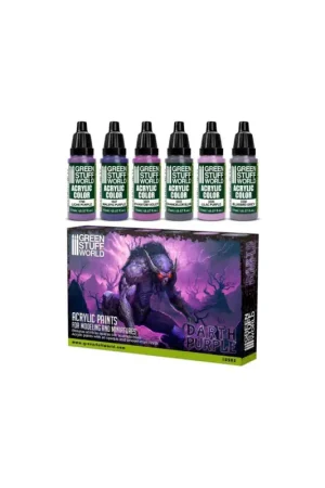 Paint set - darth purple Acrylverf Seizoensaanbieding