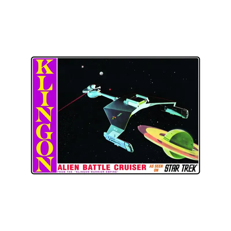 Star trek: the original series klingon battle cruiser Snelle Levering
