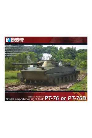Pt-76 / pt-76b soviet amphibious light tank Schaalmodel Superprijs