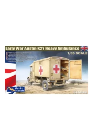 Favoriet Early war british army 4x2 heavy ambulance Schaalmodel