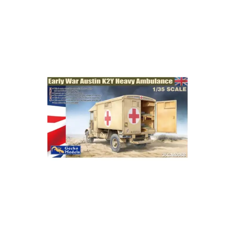 Favoriet Early war british army 4x2 heavy ambulance Schaalmodel
