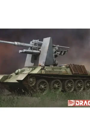 T-34 747 (r) mit 8.8cm flak 36/37 Schaalmodel Dagaanbieding