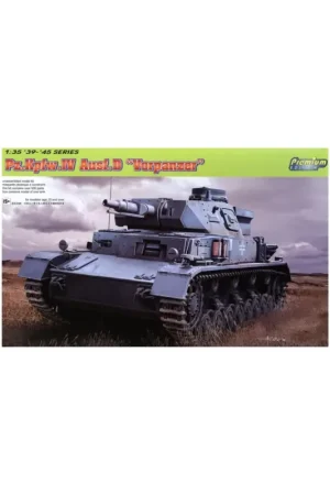 Laatste Versie Panzer iv ausf d vorpanzer premium edition Schaalmodel