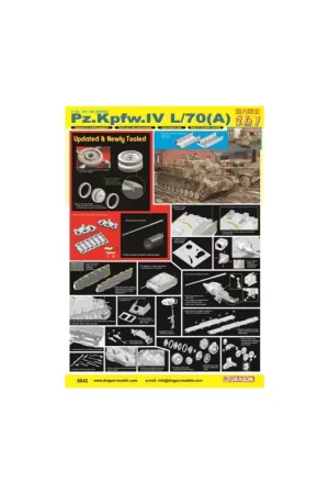 Pz. kpfw. iv l/70(a) 2in1 Schaalmodel Aanbieding