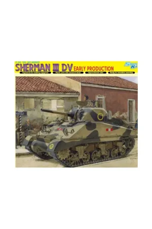 Superprijs Sherman iii dv, early production Schaalmodel