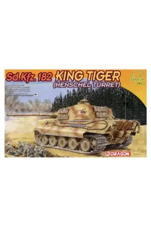 Kingtiger henschel turret Schaalmodel Beperkt Aanbod