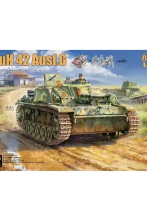 Snelle Levering Stuh 42 ausf.g early production w/full interior Schaalmodel