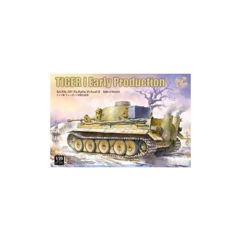 Tiger i early production battle of kharkov Schaalmodel Alleen Vandaag