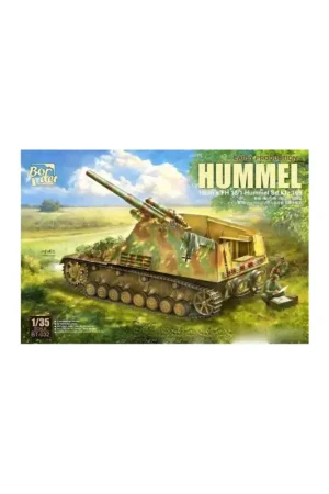 Express Levering Hummel early production sd.kfz.165 Schaalmodel