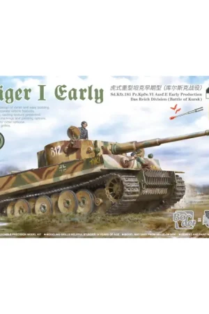 Korting Tiger i early production battle of kursk Schaalmodel