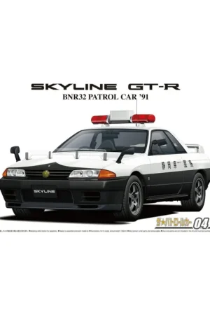 Beste Prijs Nissan bnr32 skyline gt-r patrol car 1991 Schaalmodel