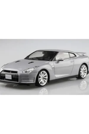 Bestseller Nissan r35 gt r 2014 ultimate metal silver Schaalmodel