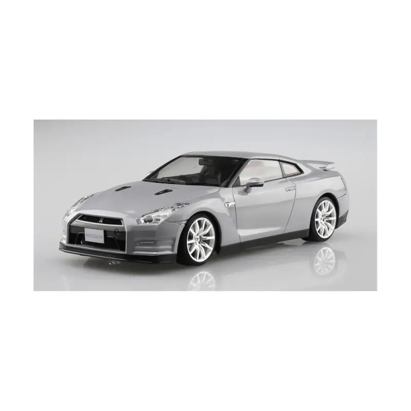 Bestseller Nissan r35 gt r 2014 ultimate metal silver Schaalmodel