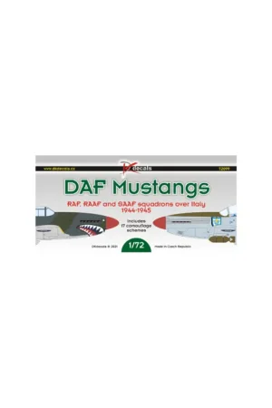 Voordeelprijs Decal DAF Mustangs - RAF