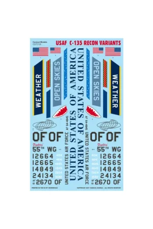 Koop Vandaag Decal January release! Boeing C-135