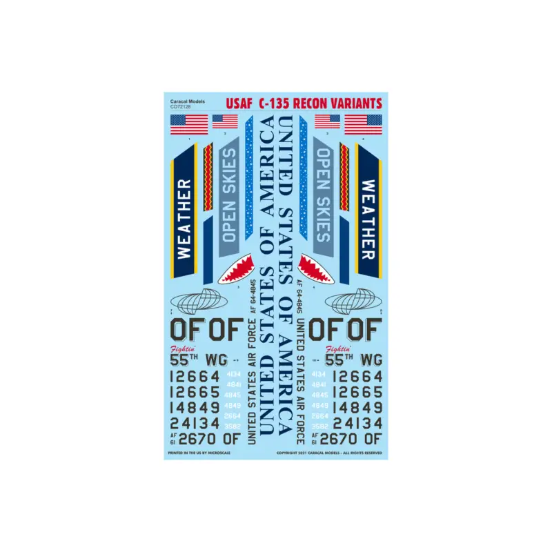 Koop Vandaag Decal January release! Boeing C-135