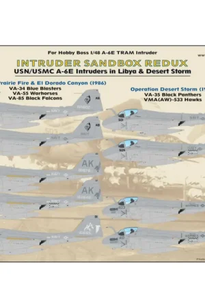 Bestel Nu Decal Grumman Intruder Sandbox Redux