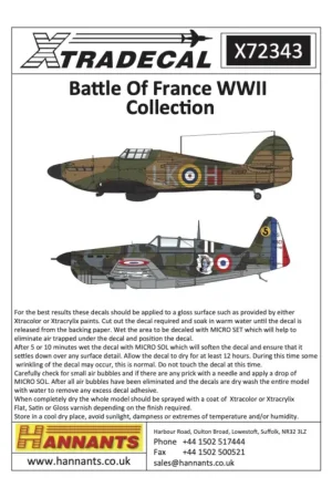 Decal Battle Of France WWII Collection (7) Beste Prijs