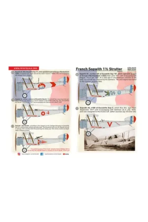 Koop Vandaag Sopwith 1 1/2 Strutter_decals Part 2
