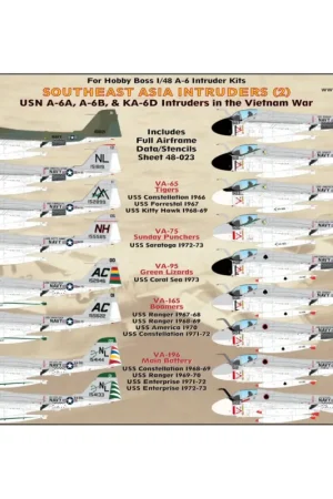 Nieuw Decal Southeast Asia Grumman Intruders (2)