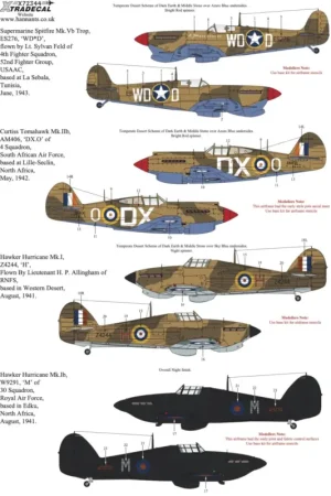 Populair Decal Desert Air War WWII Collection Pt1 (10)