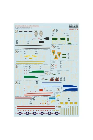 Beste Prijs Decal McDonnell F-4D Phantom II1. F-4D-29-MC.