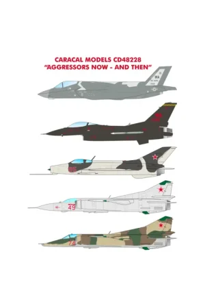 Shop Nu Decal December release! Aggressors Now - and Then'