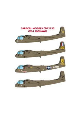 Decal OV-1 Mohawk A very innovative design for its time Gereduceerde Prijs