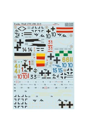 Premium Decal Focke-Wulf Fw-190D-9 Part 2 1. Fw 190D-9 (W.Nr. 211934)