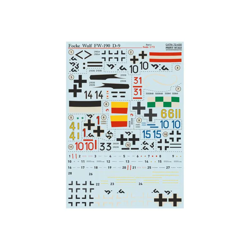 Premium Decal Focke-Wulf Fw-190D-9 Part 2 1. Fw 190D-9 (W.Nr. 211934)