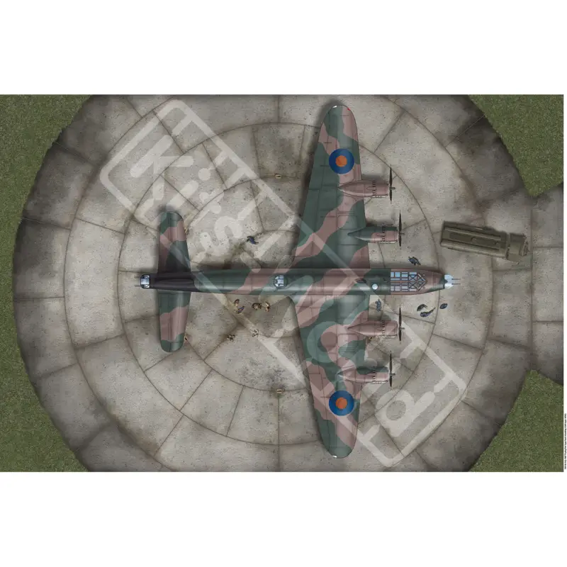 RAF Dispersal 150ft ‘Frying Pan’ type. 1013mm(W) x 675mm(H) 40 inches x 26 inches(H) Populair