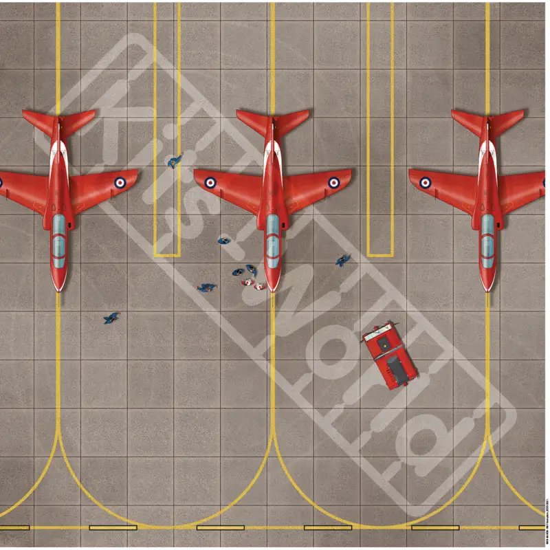 RAF Scampton, Lincolnshire, United Kingdom, 2000-2021. 675mm(W) x 675mm(H) 26inches(W) x 26inches(H) Betaalbaar