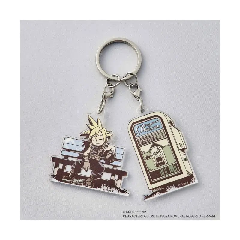 Final Fantasy VII Rebirth Acrylic Keychain Cloud's Nap Beste Prijs